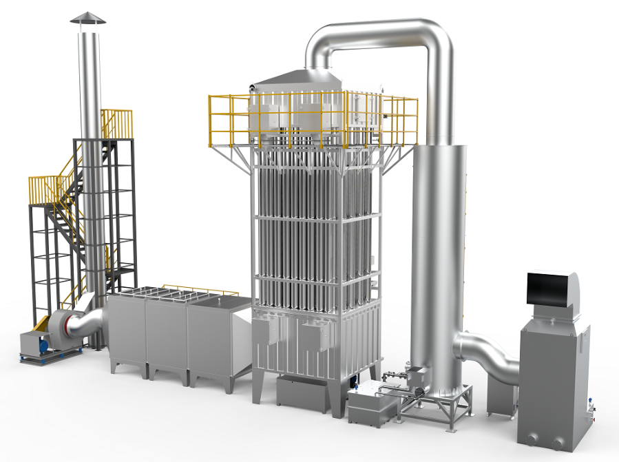 工业黑烟治理设备-湿式静电除尘系统