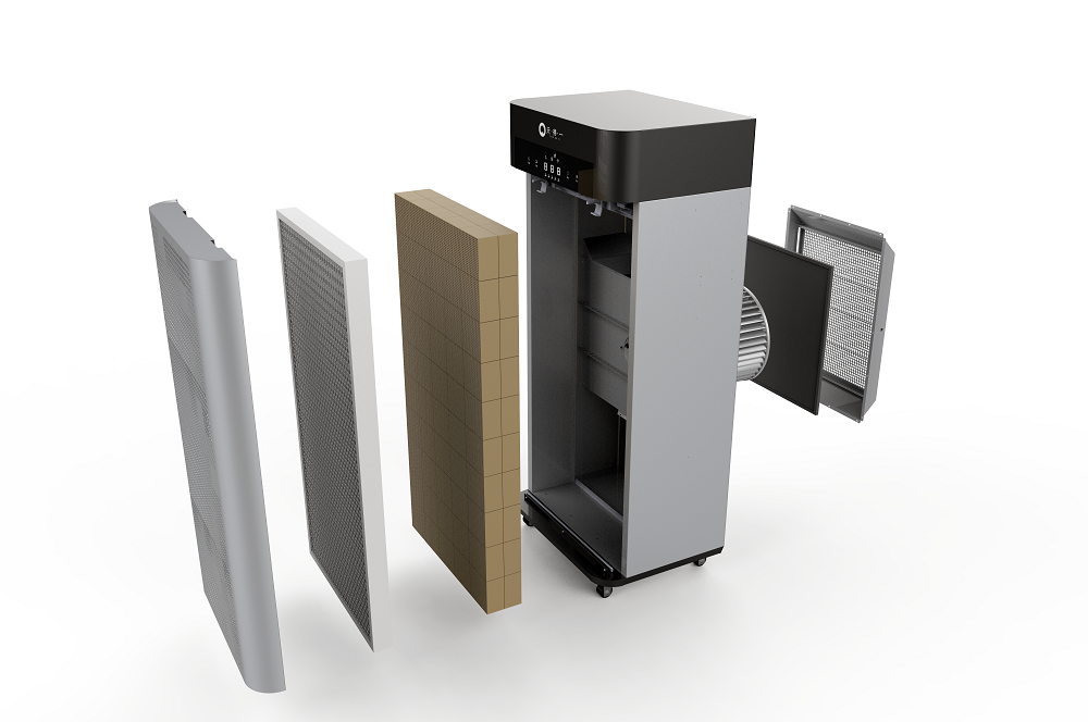 k8凯发(中国)天生赢家一触即发大风量空气净化机FI18