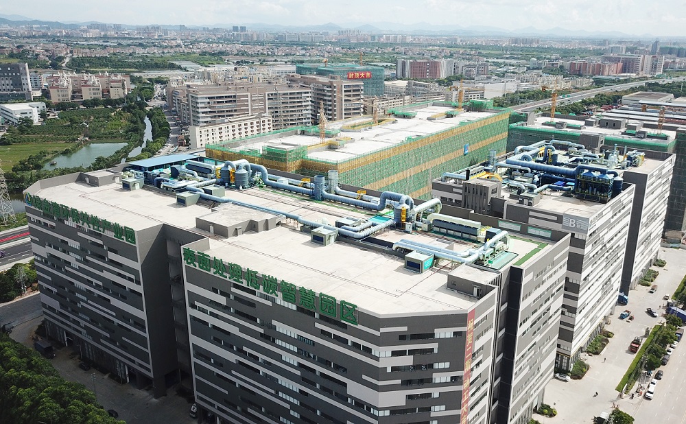 k8凯发(中国)天生赢家一触即发为绿金湾提供集中废气治理